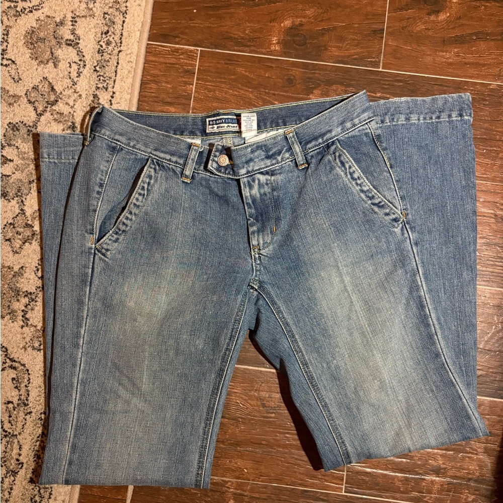 Old Navy Light Blue Boot Cut Jeans
